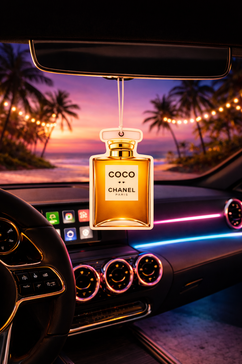Coco chanel à suspendre